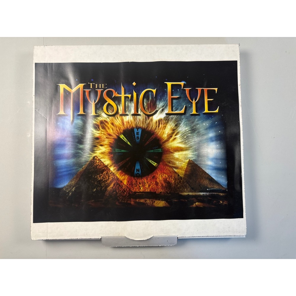 The Mystic Eye Dowsing Board Divination Game & Box and Instructions No Pendulum